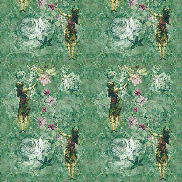 Pearlescent Ladies Wallpaper (green-essence) by ATADesigns