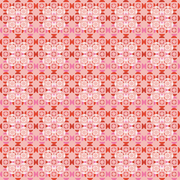 Abstract Flowers Wallpaper 3 (pink) by ATADesigns