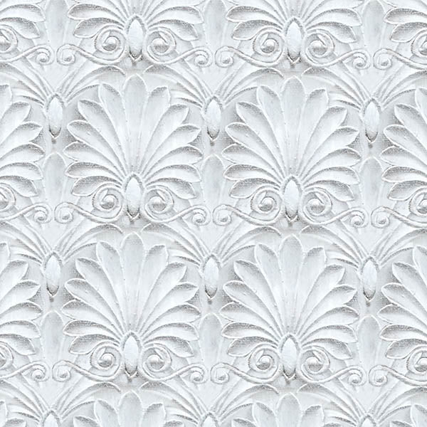 Fans of Stone Wallpaper (off-white) by ATADesigns