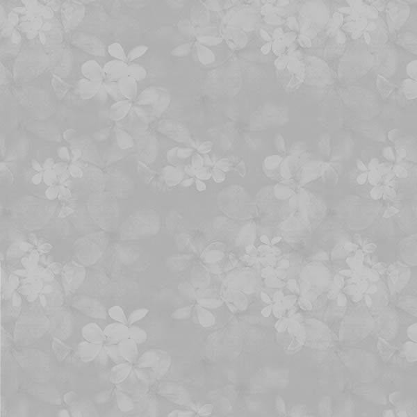 Floral Mist Wallpaper (mid-grey) by ATADesigns
