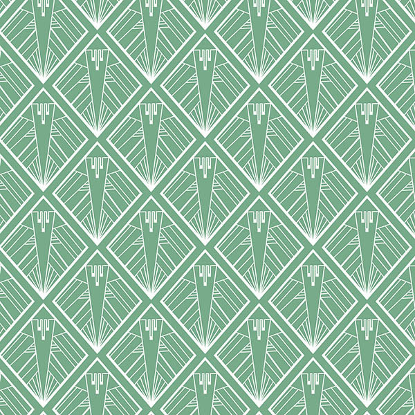 Geometric Wallpaper (pastel-green-light) by ATADesigns