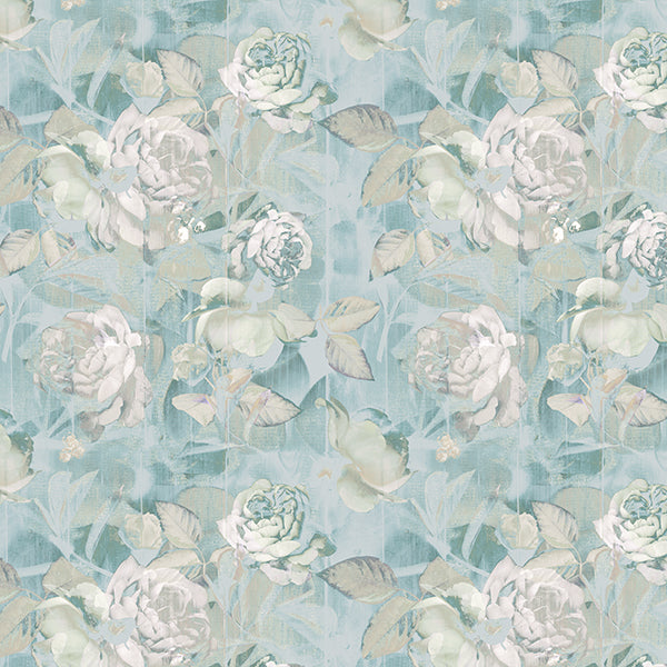 Kews Ghost Roses Wallpaper (pastel-grey) by ATADesigns