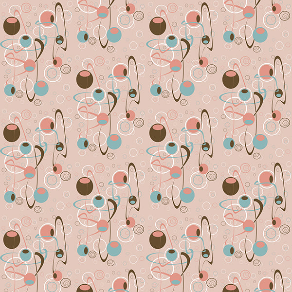 La Fete Wallpaper 1 (pink) by ATADesigns
