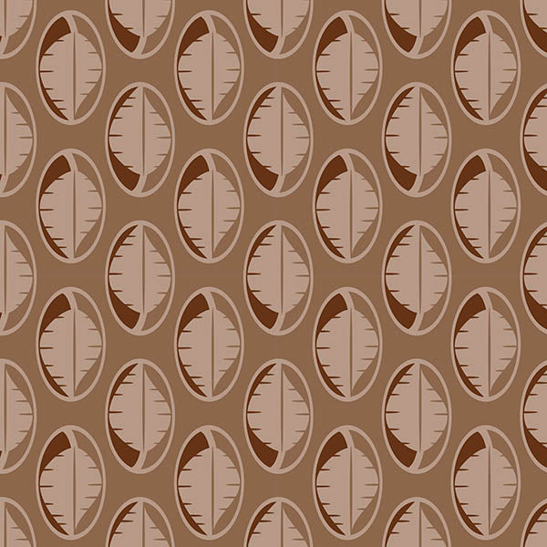 Leaves Drop Wallpaper (vintage-brown) by ATADesigns