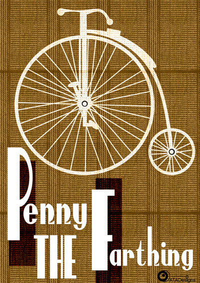 Penny Farthing Sport Art Print 
