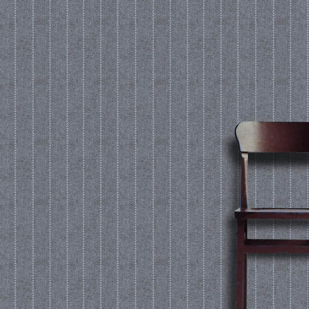 Pinstripe Wallpaper (grey)