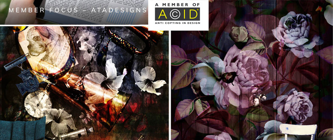 ACID Member Focus on ATADesigns — mural and wallcovering designs by ATADesigns