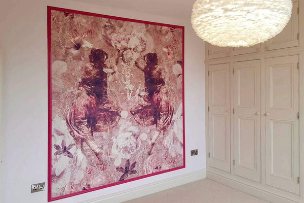 From the ATADesigns Archive — No.19: Ladies of Fleur Mural | A Girls' Bedroom Transformation | Italian Infusion Collection
