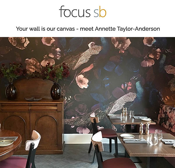 Your wall is our canvas - meet Annette Taylor-Anderson