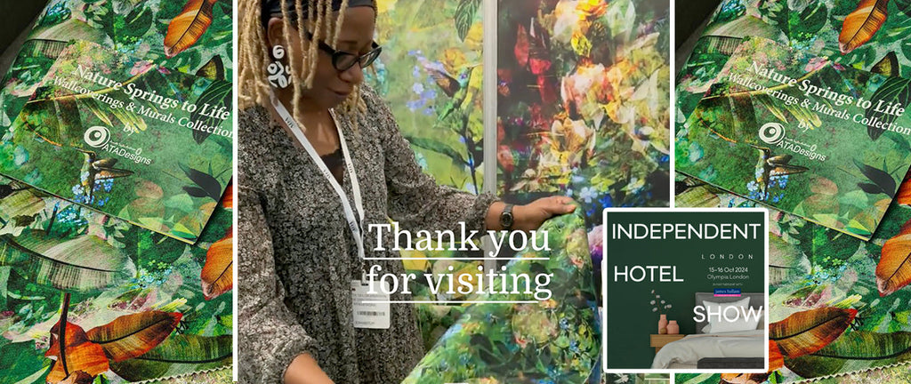 Thank you for visiting ATADesigns stand at the Independent Hotel Show 2024