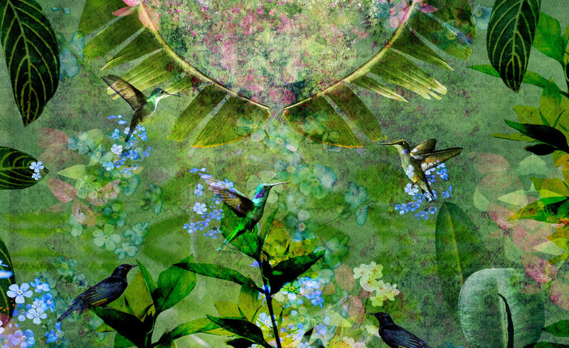 Nature Springs to Life Mural design by ATADesigns