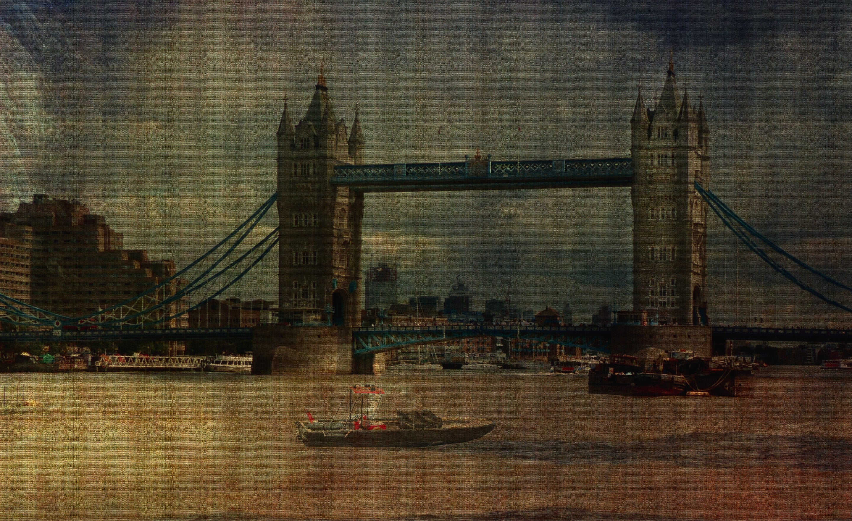 Tower Bridge London Mural design by ATADesigns