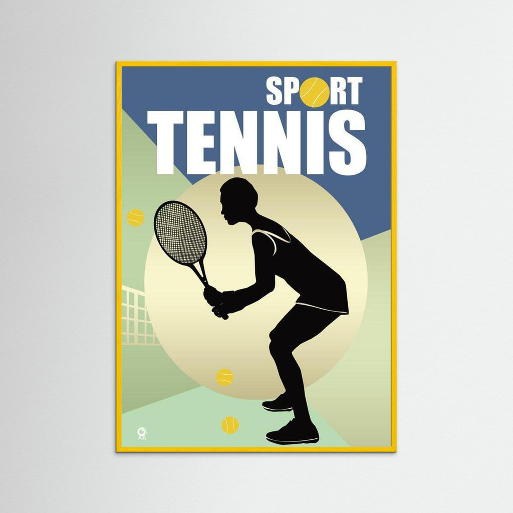 Tennis Sport Art print by ATADesigns