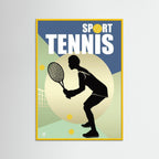 Tennis Sport Art print by ATADesigns