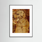 No Messin da Hound All Things British Art Print by ATADesigns