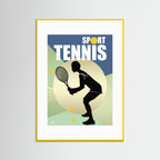 Tennis Sport Art print by ATADesigns