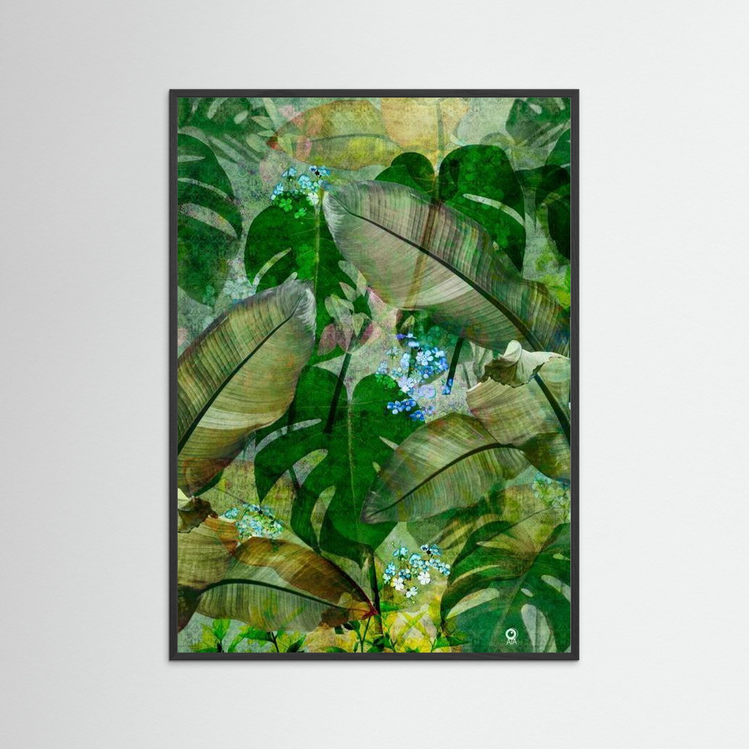Tropical Leaves Art Print