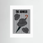The Bowler All Things British Art Print by ATADesigns