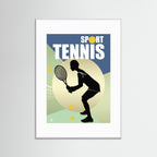Tennis Sport Art print by ATADesigns