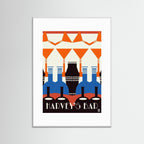 Harvey's Bar Art Deco Art Print