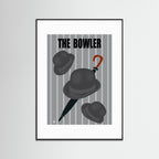 The Bowler All Things British Art Print by ATADesigns