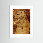 No Messin da Hound All Things British Art Print by ATADesigns