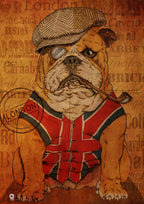 Hector All Things British Art Print by ATADesigns