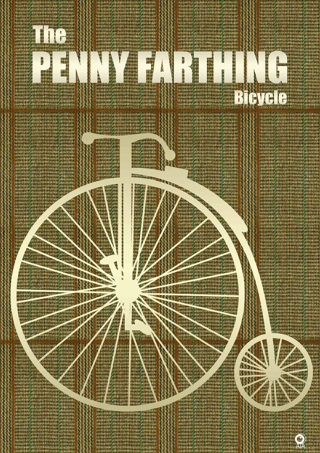Penny Farthing Bicycle Sport Art print by ATADesigns