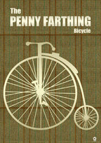 Penny Farthing Bicycle Sport Art print by ATADesigns