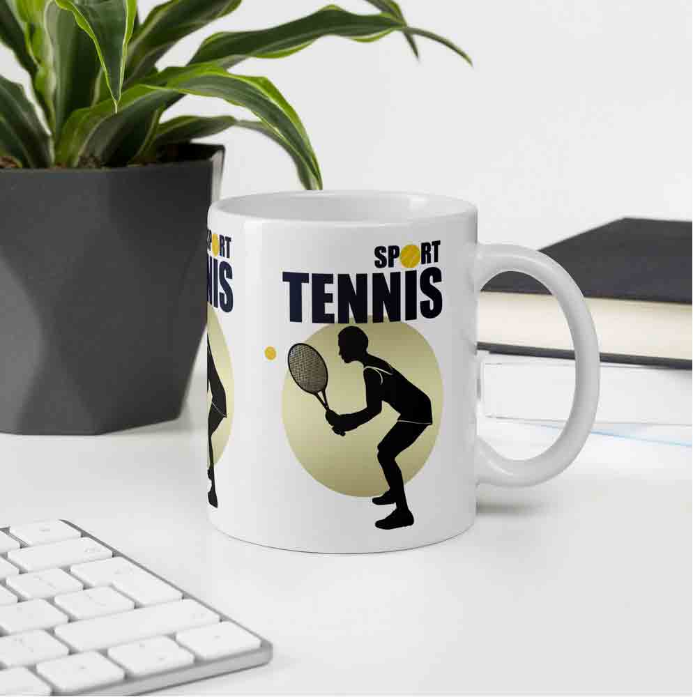 Sport Tennis Mug by ATADesigns - British design collection
