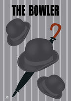 The Bowler All Things British Art Print by ATADesigns
