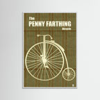 Penny Farthing Bicycle Sport Art print by ATADesigns