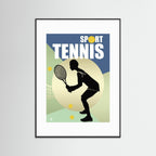 Tennis Sport Art print by ATADesigns