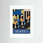 Jasper's Art Deco Art Print