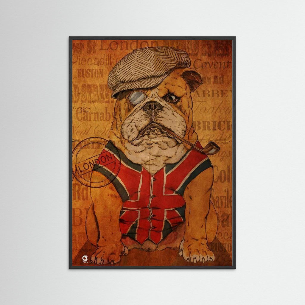Hector All Things British Art Print by ATADesigns