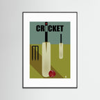 Cricket Sport Art Print