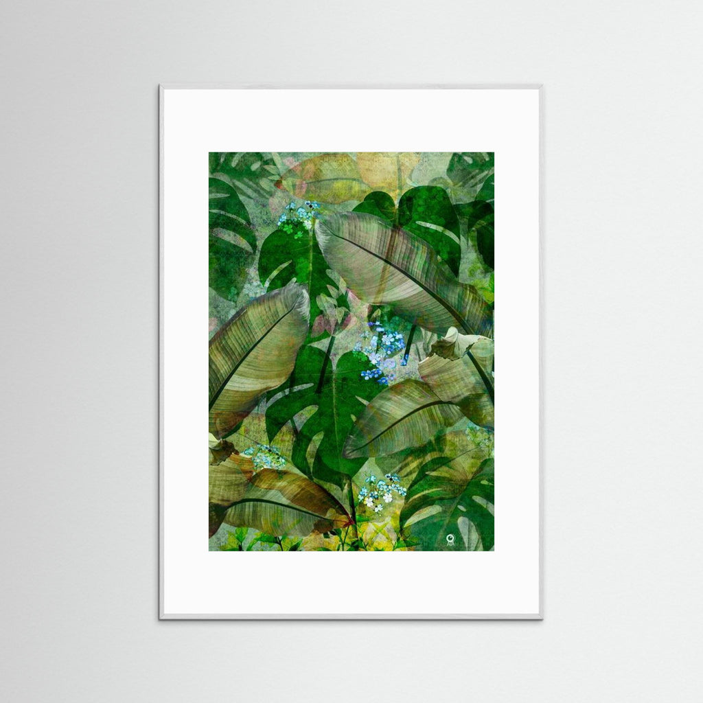 Tropical Leaves Art Print by ATADesigns