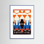 Harvey's Bar Art Deco Art Print