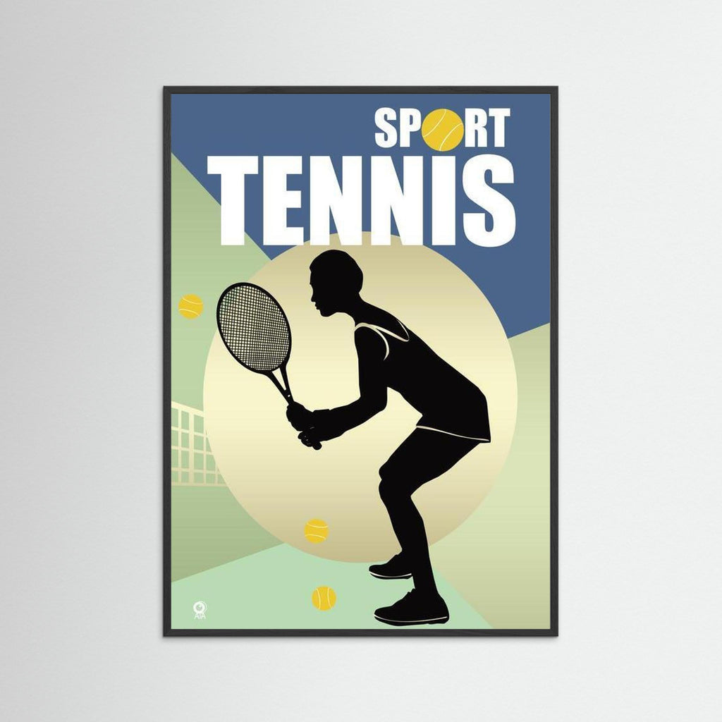 Tennis Sport Art print by ATADesigns