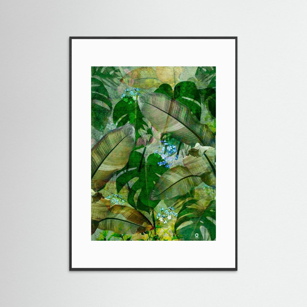 Tropical Leaves Art Print by ATADesigns
