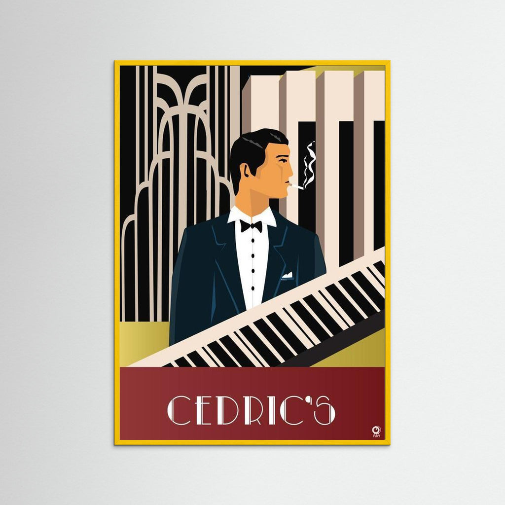 Cedric's Art Deco Art Print