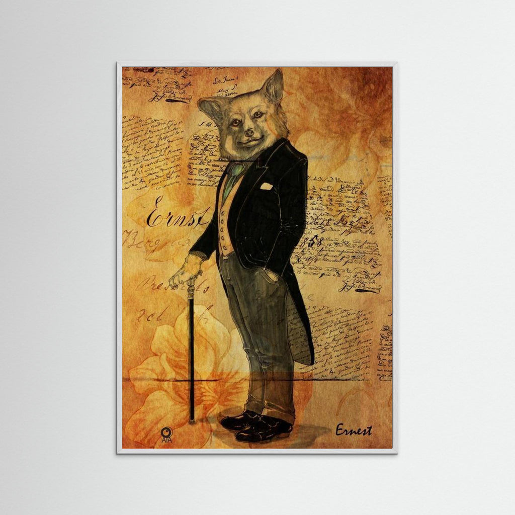 Ernest da Fox Art Print