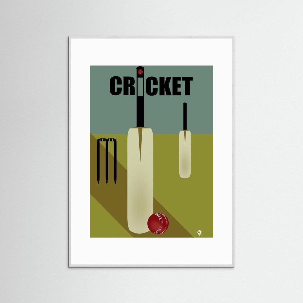 Cricket Sport Art Print