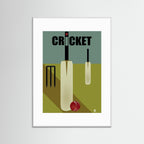 Cricket Sport Art Print