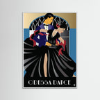 Odessa Dance Art Deco Art print