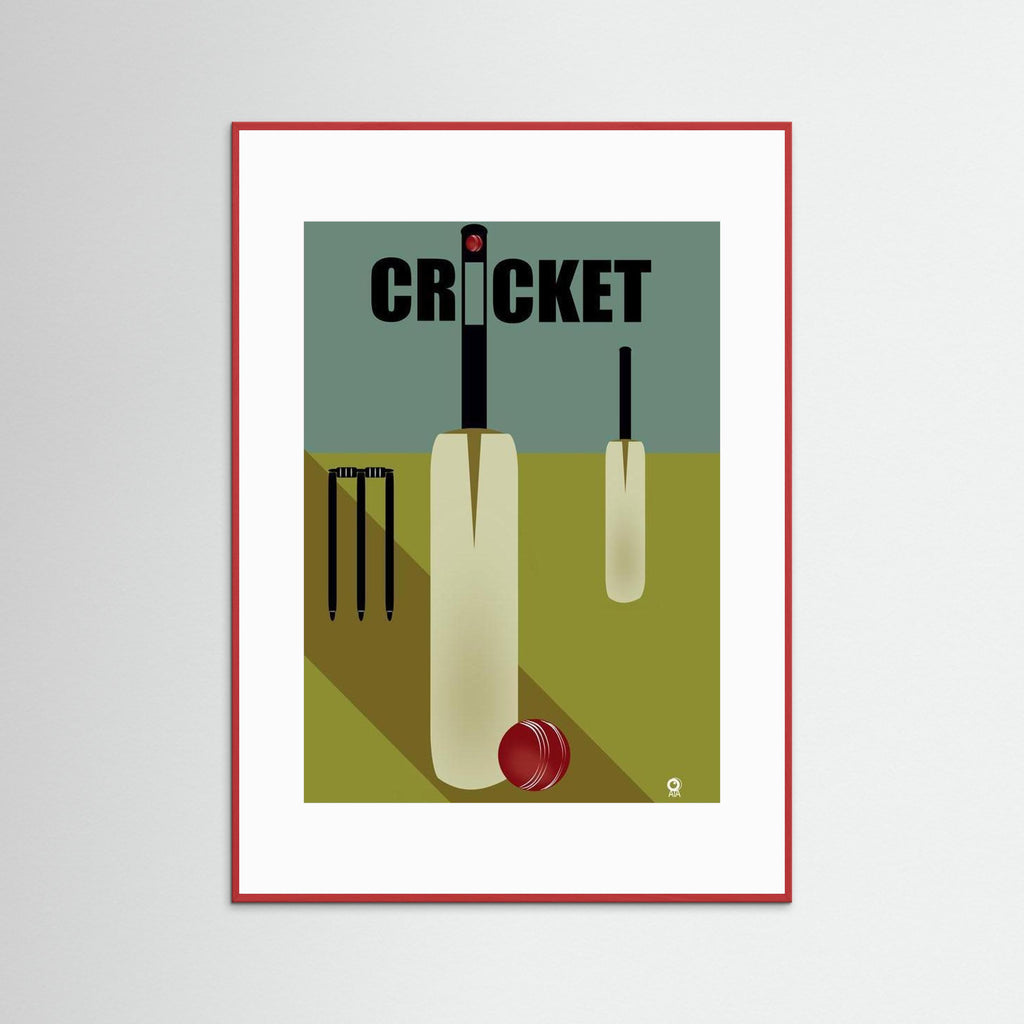 Cricket Sport Art Print