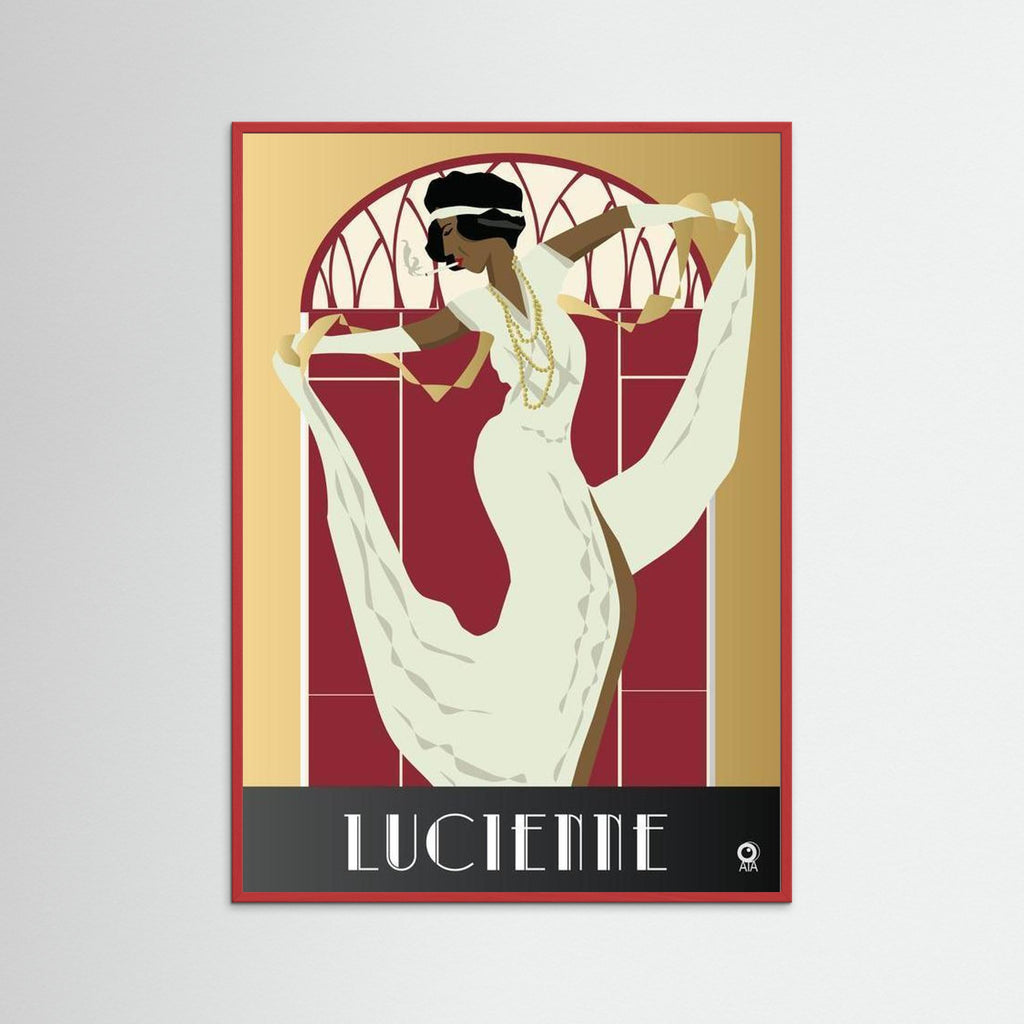 Lucienne Art Deco Art Print