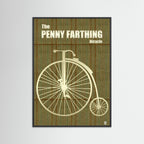 Penny Farthing Bicycle Sport Art print by ATADesigns