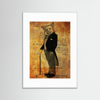 Ernest da Fox Art Print