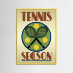Tennis Season Sport Art Print by ATADesigns